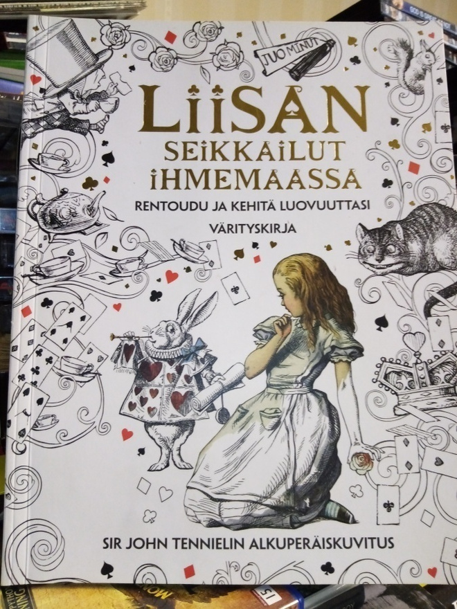 LIISAN SEIKKAILUT IHMEMAASSA VÄRITYSKIRJA
