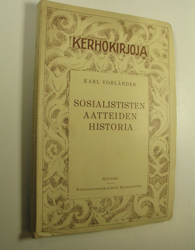 Karl Vorländer : Sosialististen aatteiden historia