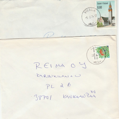Postileima, VIIALA, 2 erilaista  leimaa