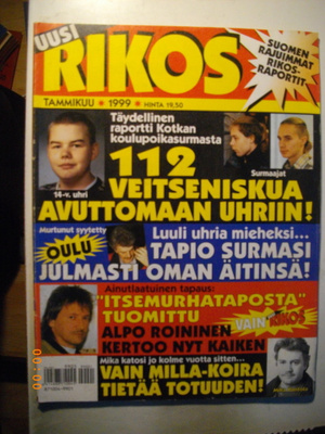 Uusi rikos - tammikuu 1999