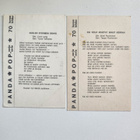 Purkkakuvat Pop-sarja 70 mv	17324	Panda - pikkukuva 2