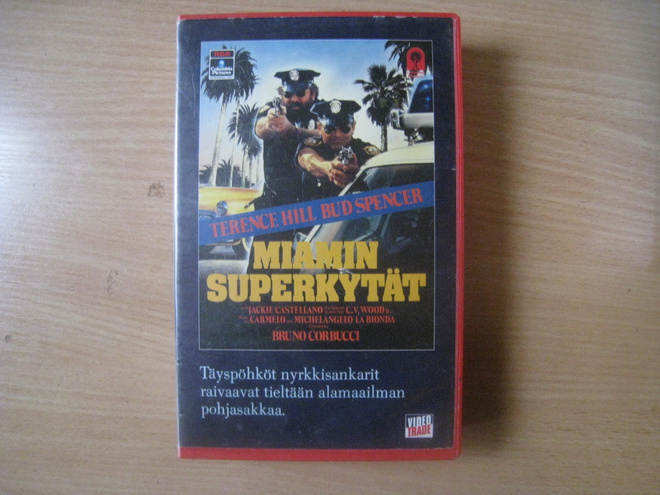 MIAMIN SUPERKYTÄT (terence hill/bud spencer) VHS/FIX