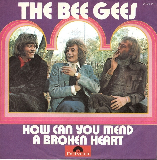 BEE GEES: How Can You Mend A Broken Heart / Count  7" kannet