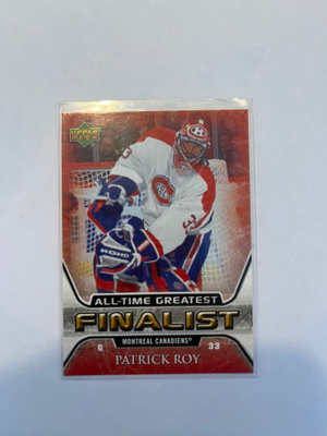 2005-06 Upper Deck NHL All-Time Greatest Finalist Roy