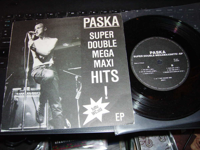 7" EP :  PASKA : Super Double Mega Maxi HITS ! -EP