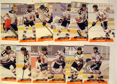 Cardset 2017-18 HPK 193-204 teamset