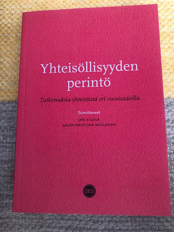 Yhteisöllisyyden perintö. SKS. 2013. 1.p.