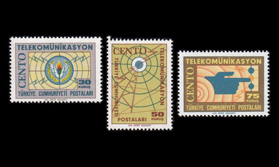 Turkki 1938-40 ** CENTO televiestintähanke (1965)