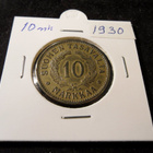10 mk 1930 Alumiinipronssi Rahakehyksessä Kl 7-8 - pikkukuva 1