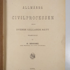 G. Broome : Allmänna civilprocessen : enligt svensk gälla... - pikkukuva 3