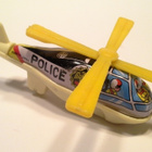 Helikopteri peltilelu Japani 9 cm - pikkukuva 2