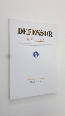 Defensor legis 3/2016 : Suomen asianajajaliiton äänenkann...