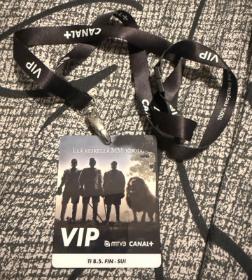 AVAINNAUHA / LANYARD - JÄÄKIEKON MM 2012 FIN & SWE