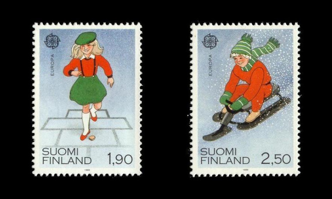 1079-80 ** Europa lasten leikit (1989)