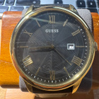 Guess Horizon musta/nahka Ø46 mm rannekello - pikkukuva 1