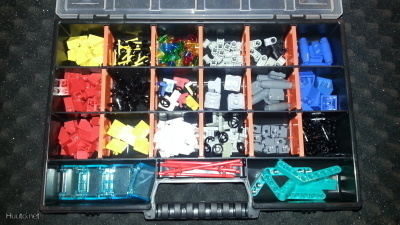 Lego Lajitelma rasiassa 266-palaa