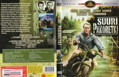 Suuri Pakoretki (24 256) k -FI- DVD suomik. (2) steve mc que