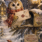 Pöllö postilaatikolla - pikkukuva 1