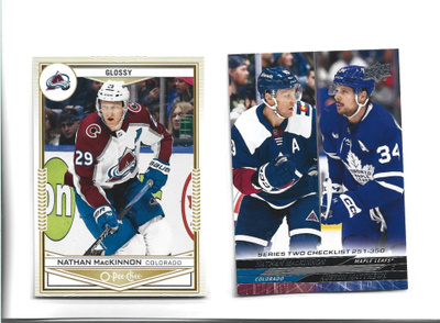 2 X NATHAN MACKINNON - 1 erkkari=GLOSSY #OG-25 - UD 2024-25