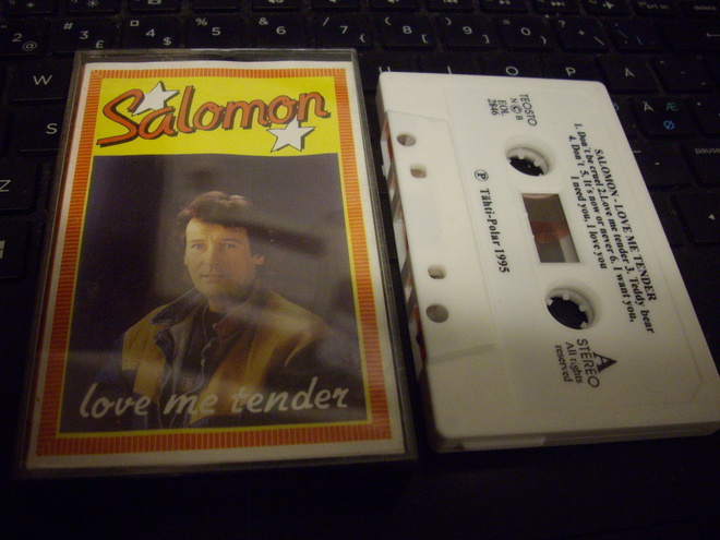 C-kasetti : SALOMON :  LOVE ME TENDER ( 1995 )