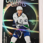 Quinn Hughes 2025-26 Skybox Metal Outer Limits - pikkukuva 1