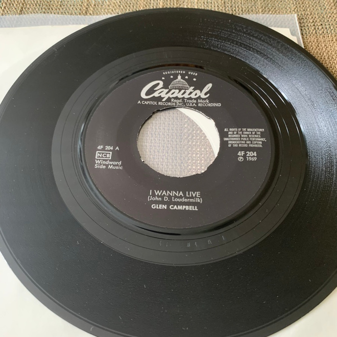 GLEN CAMPBELL: I Wanna Live * Galveston * SWE 1969