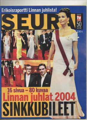 Seura n:o 50 2004 Linnan juhlat 16 Siv. -80 kuvaa. Maarit