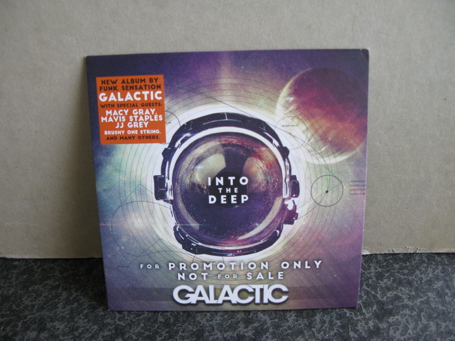 Calactic:Into the deep promo-cd(11 biisiä)