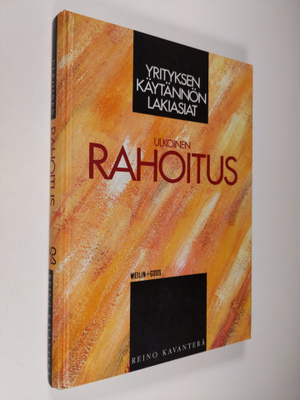 Reino Kavanterä : Ulkoinen rahoitus