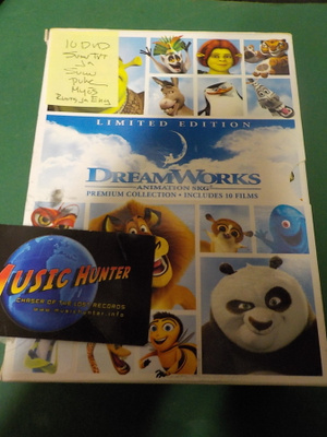 DREAMWORKS 10 ELOKUVAN PREMIUM COLLECTION 10DVD BOKSI (W)
