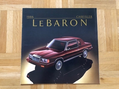 Esite Chrysler LeBaron 1986
