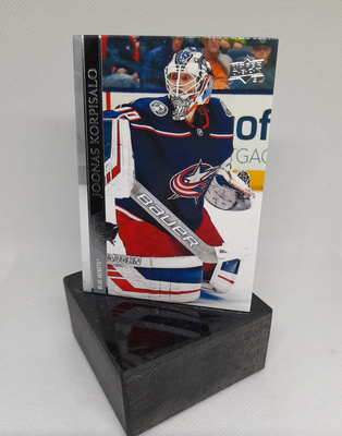Joonas Korpisalo, Columbus, Upper Deck keräilykortti