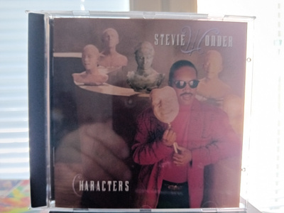CD Stevie Wonder  : Characters  ( SIS POSTIKULU )