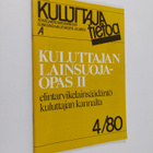 Kuluttajatietoa 4/80 : Kuluttajansuojaopas 2 - elintarvik... - pikkukuva 1