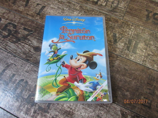 Disney Klassikko 9. Pennitön ja Suruton dvd