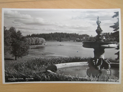 VANHA Postikortti Hämeenlinna 1950-l Alkup. Mallikappale
