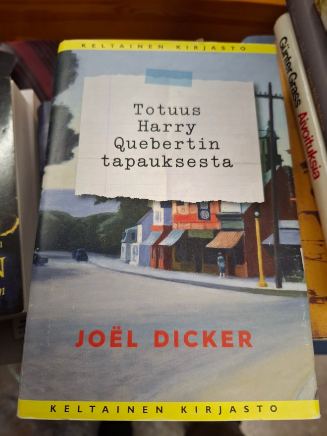 Joel Dicker Totuus harry quebergin tapauksesta