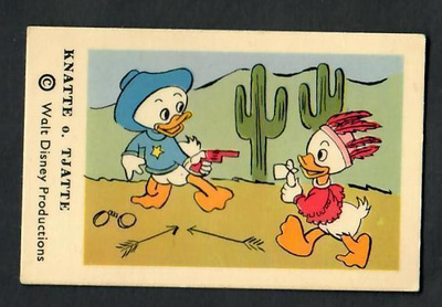 Keräilykuva - Disney - Knatte och Tjatte - Tupu ja Hupu