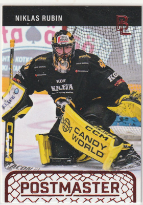 Niklas Rubin Kärpät Postmaster RED Blueline 2025-26 S2