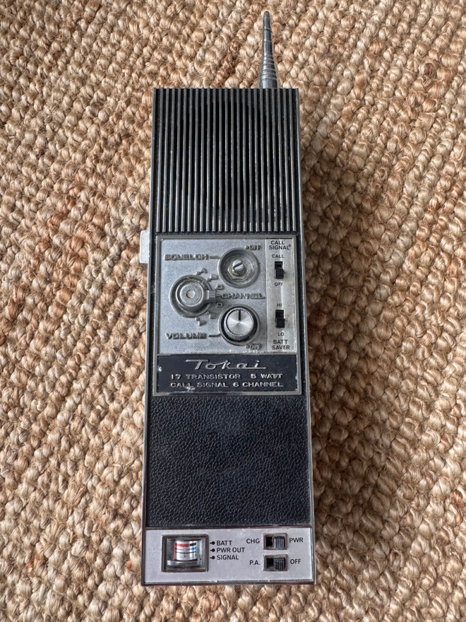 Vintage Tokai TC-506hn radiopuhelin / CB-radiopuhelin