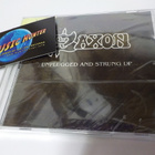 SAXON - UNPLUGGED AND STRUNG UP UUSI PROMO 2CD - pikkukuva 1