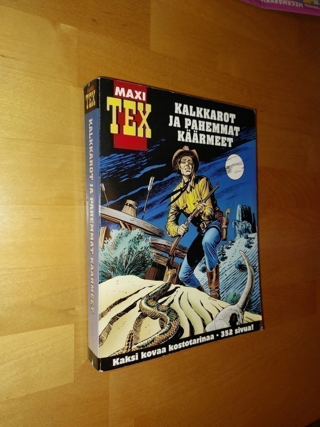 TEX WILLER - MAXI - 6 - KALKKAROT JA PAHEMMAT KÄÄRMEET