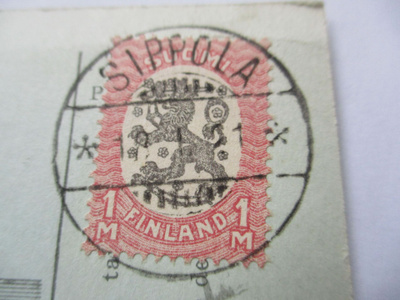1921 Sippola postiosoitus