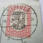 1921 Sippola postiosoitus - pikkukuva 1