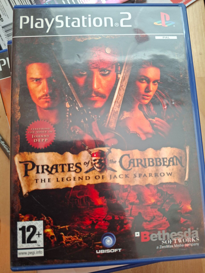 PS2 Pirates of The Caribbean Legend of Jack Sparrow CIB