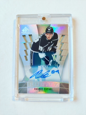 Rasmus Kupari - 21-22 SP Game-Used Purity Rookie Auto /49