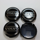 Volvo vannekeskiöt – Vanha tyyli, Kromi-musta – 64mm (4kpl - pikkukuva 2