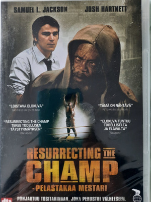 RESURRECTING THE CHAMP - PELASTAKAA MESTARI DVD UUSI