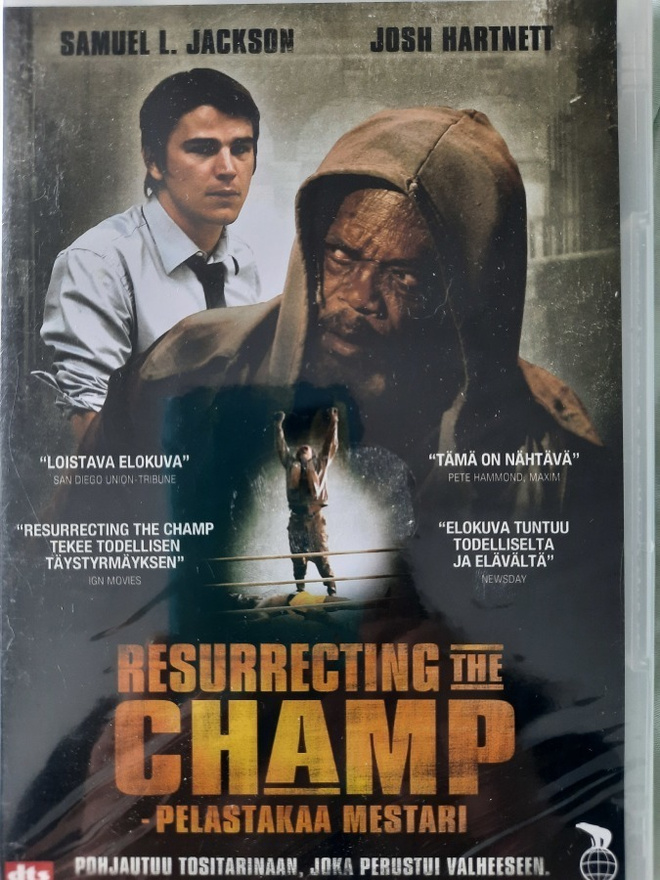 RESURRECTING THE CHAMP - PELASTAKAA MESTARI  DVD UUSI