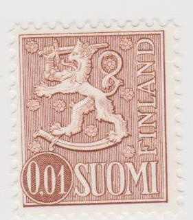 1968 Yleismerkki 0,01 mk  ** LaPe 642